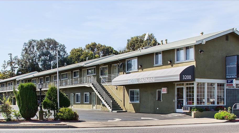Hotel Parmani Palo Alto Bagian luar foto